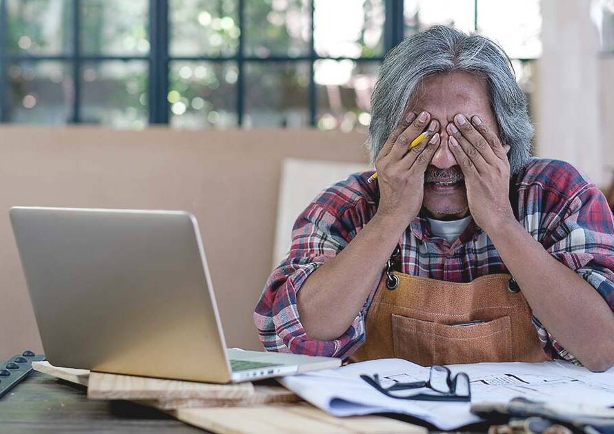 Errores comunes en la investigación de mercados representados en un gráfico